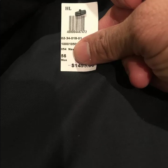 Ermenegildo Zegna Unlined Unstructured Navy coat - Picture 3 of 8